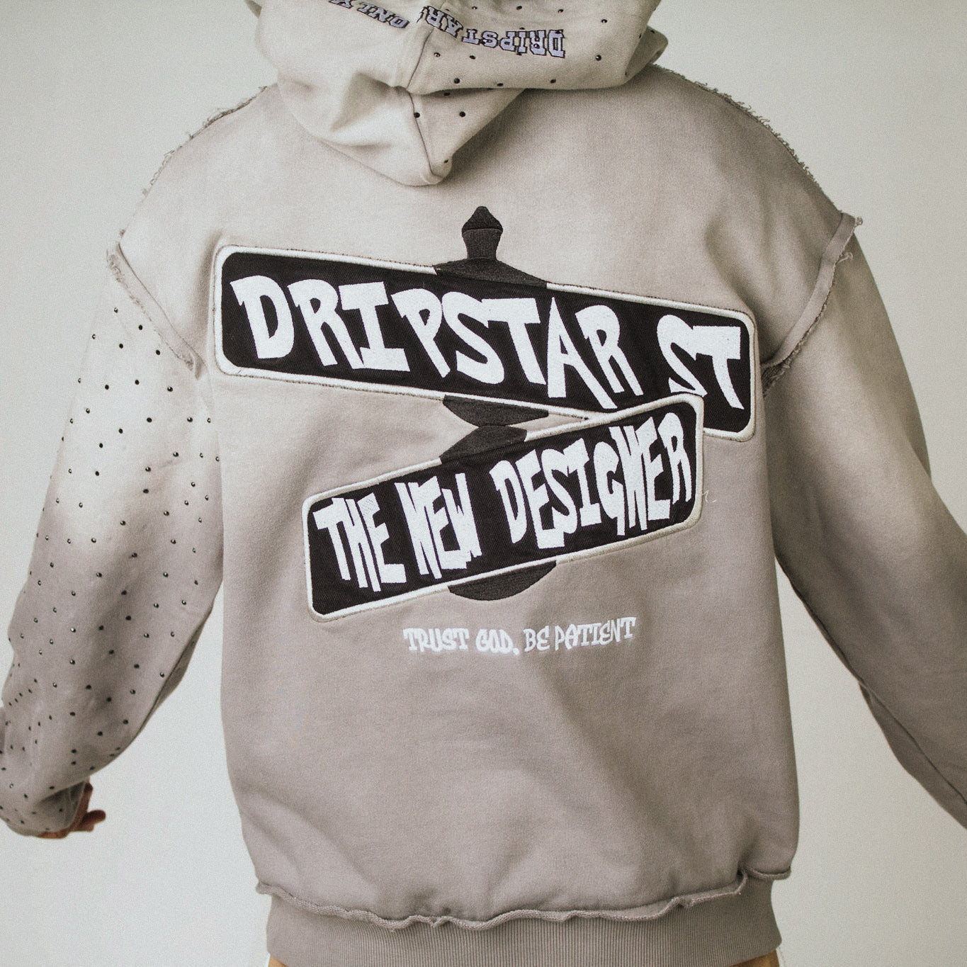 Gray “Self- Transformation “ Hoodie