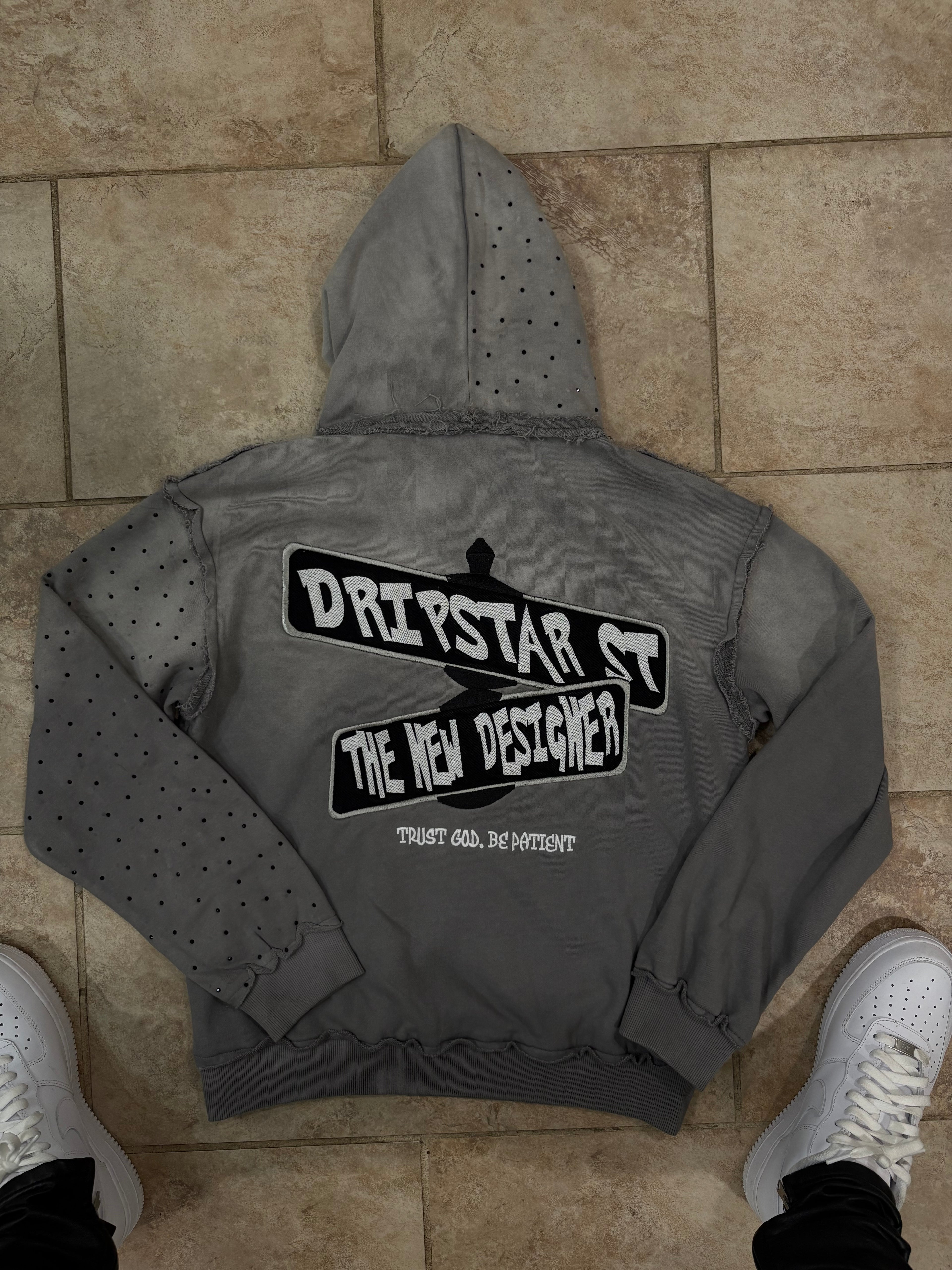 Gray “Self- Transformation “ Hoodie